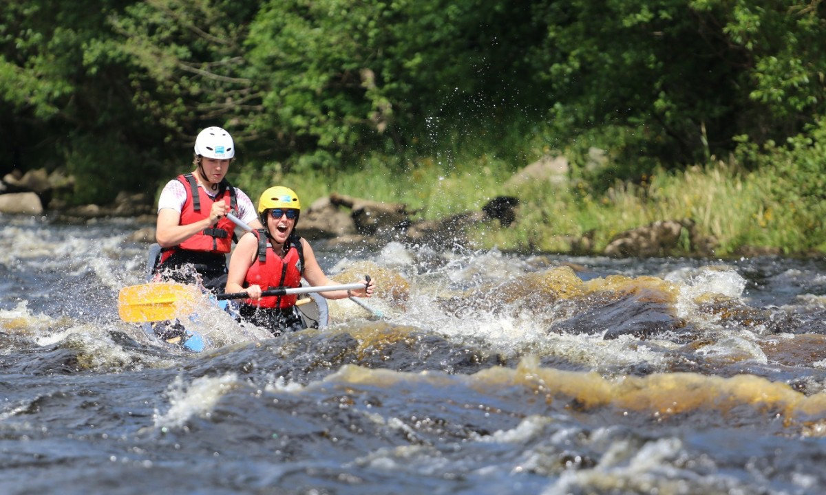 River Spey Guided Canoe Descent